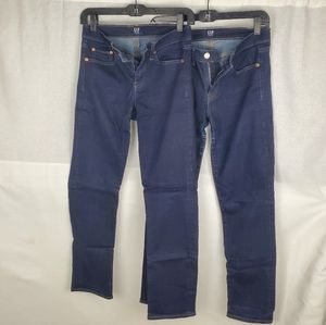 Gap Dark Blue Straight Classic Jeans Bundle